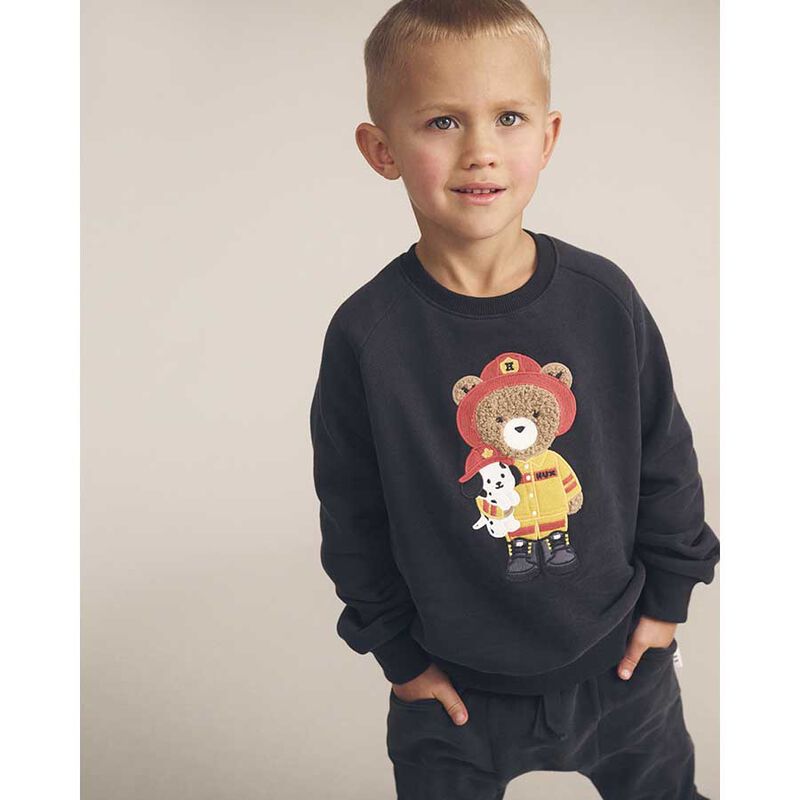 Huxbaby Fireman Sweatshirt 3-5Y image number 1